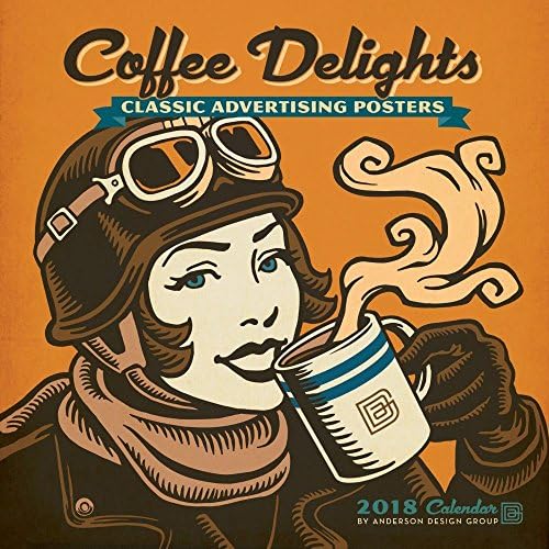 Coffee Delights 2018 Wall Calendar