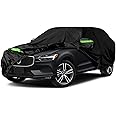 Waterproof Car Covers Replace for 2008-2024 Volvo XC60, 6 Layers All Weather Custom-fit Car Cover with Zipper Door & Windproof Bands for Snow Rain Dust Hail Protection (XC60)