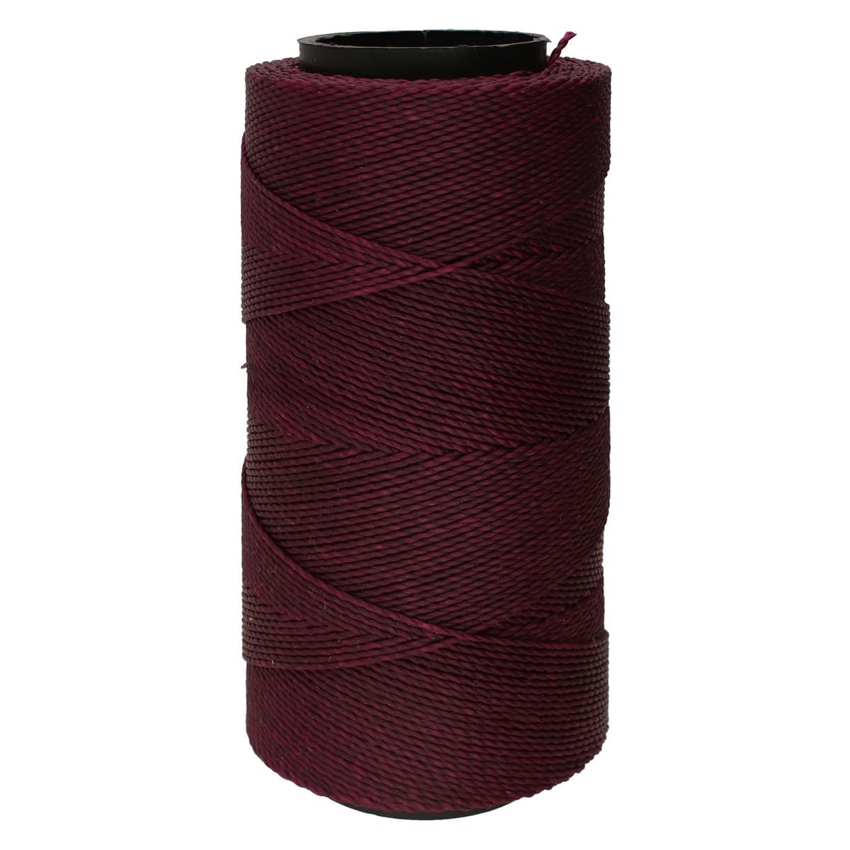 The Beadsmith Knot It Waxed Polyester Cord – Plum Color – 0.7mm Diameter – Light Wax, 144 Meters (472 Feet) Per Spool – Make Jewelry, Macrame, Friendship Bracelets and DIY Crafts — image 1