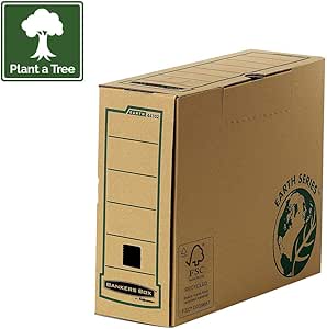 Bankers Box Earth Series - Caja de archivo definitivo, A4, lomo ...