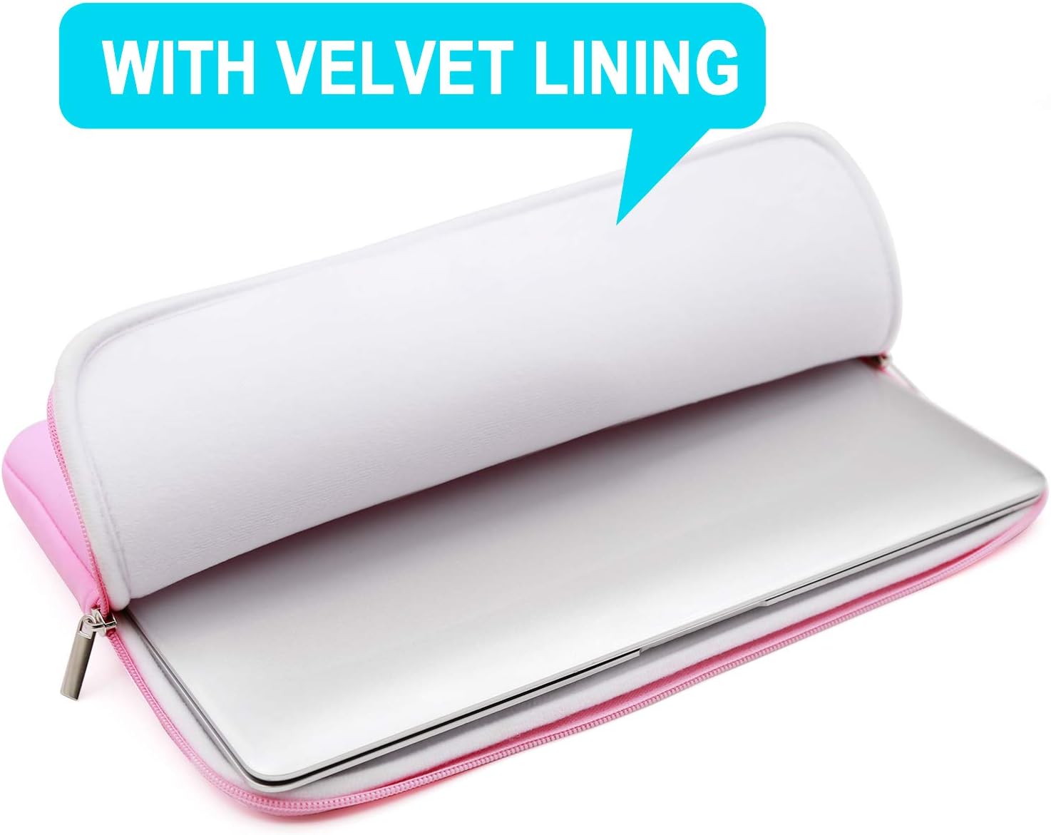 RAINYEAR 13 Inch Laptop Sleeve with Accessories Pouch for MacBook Air 13" M5 M4 M3 M2 M1 - Image 4