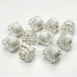 Kailh Box White Mechanical Keyboard Switches,3-Pin