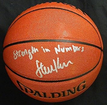 steve kerr signed basketball