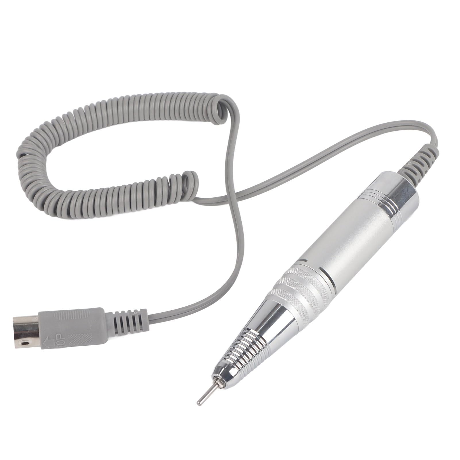 Cocoarm Nail Drill Handle Forward/Reverse 35000RPM Electric Nail Drill Handle for DIY & Salon Use, Metal, 5 Pin Jack