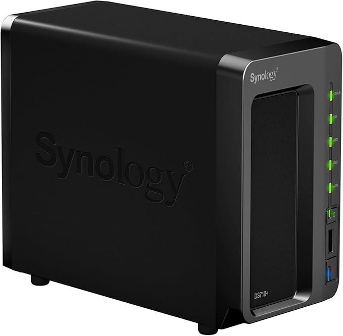 Synology DiskStation 2Bay (Diskless) Scalable Network Attached Storage DS710
