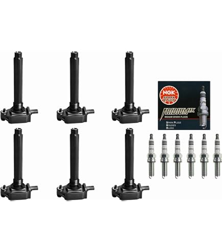 thumbnail image 2 of 6 Ignition Coils & Iridium Spark Plugs Kit For Dodge Ram Chrysler Jeep 3.6L – Direct Fit COP Replacement 2 of 3