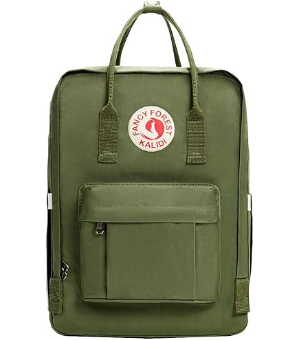 Fjallraven Women's Kanken Backpack, Green, One Size : Clothing, Shoes & Jewelry