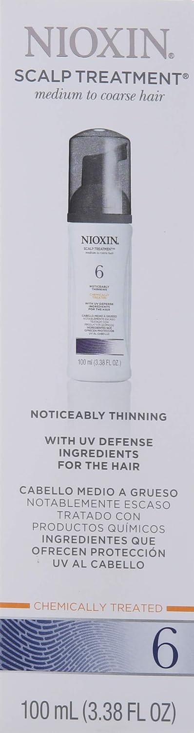 Nioxin System 6 Scalp & Hair Treatment, 3.4 oz.: Premium Beauty