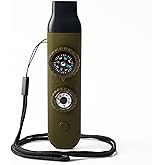 Emergency Survival Safety Whistle,Whistle for Kids with Lanyard,Compass,Thermometer,Ideal for Kayaking, Boating, Hiking, Camp