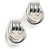 Heaven Mayhem Baby Knot Earrings – Modern Twisted Knot Design – Bold Everyday Jewelry