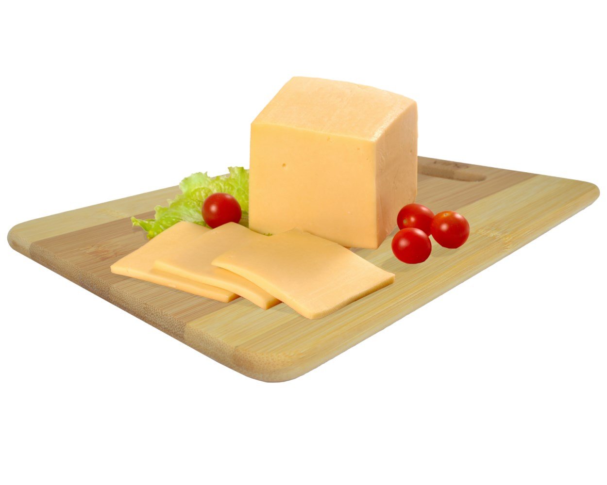 Vina 3 Piece Bamboo Cutting Boards Set - Chopping Board with Handle for Meat Veggie Prep, Serve Bread Crackers Cheese Butter, Cocktail Bar Board - Large, Medium and Small Size