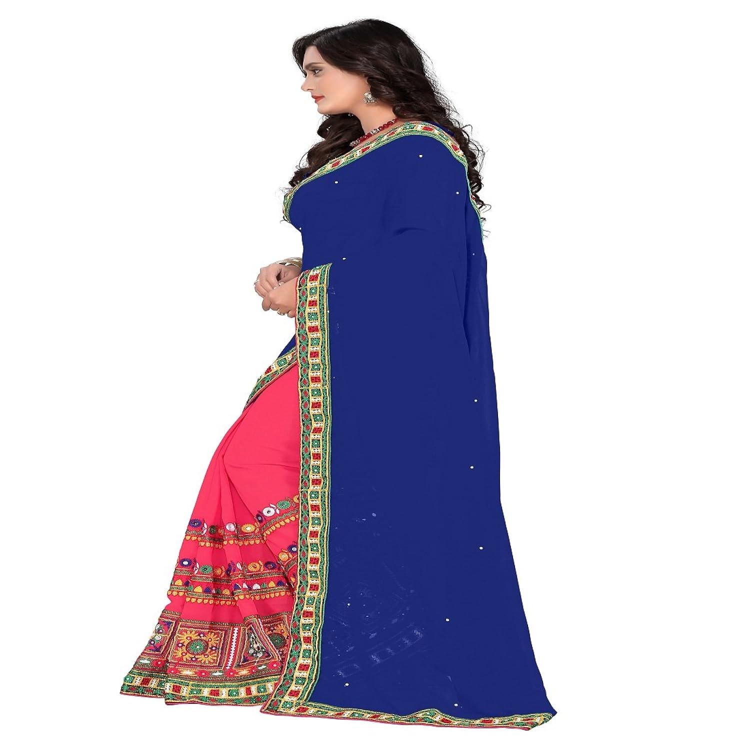 riva enterprise women's georgette saree