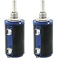 Uxcell a13061400ux0399 WXD3-13 2W 10K ohm Multi Turn Wirewound Potentiometers Pot 2 Piece