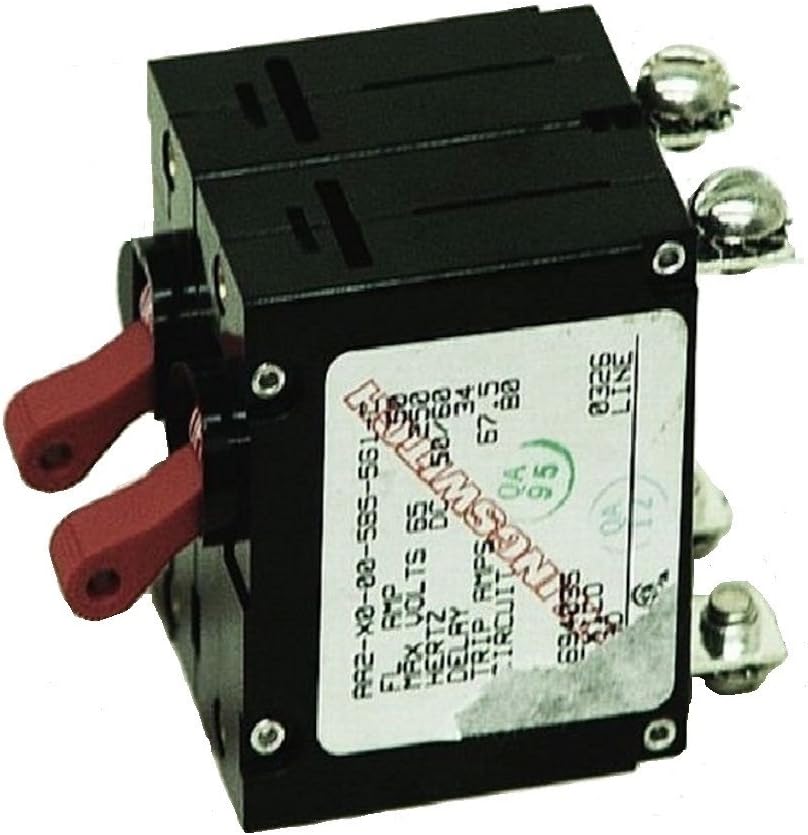 Carling Boat Switch Breaker AA2X0005855G1C Dual 50A