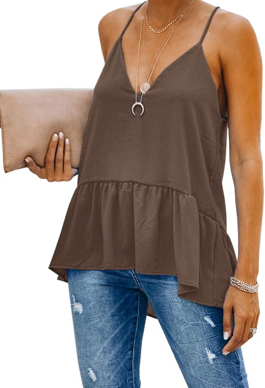 low cut racerback tank