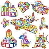 Jasonwell 68 Pcs Magnetic Tiles Building Blocks Set for Boys Girls Preschool Educational Construction Kit Magnet Stacking Toys for Kids Toddlers Children Age 3 4 5 6 7 8 Year Old …