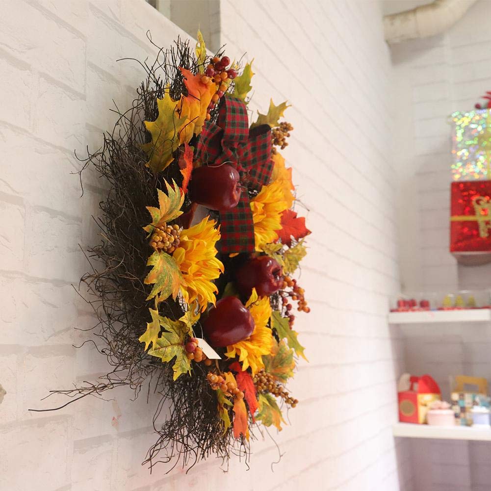 Wohnaccessoires & Deko Happy-fes 17.7 Zoll-Sonnenblume-Ahornblatt