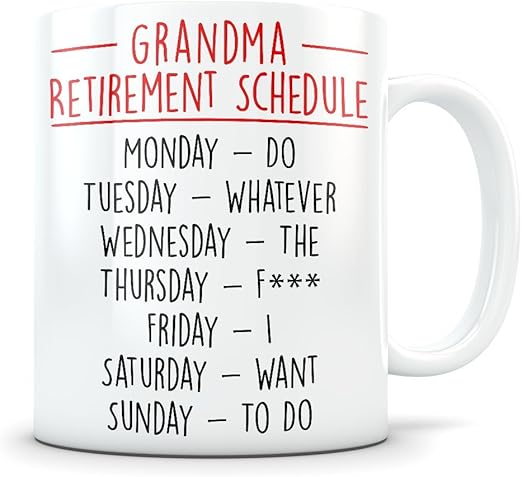 retirement gifts for grandma
