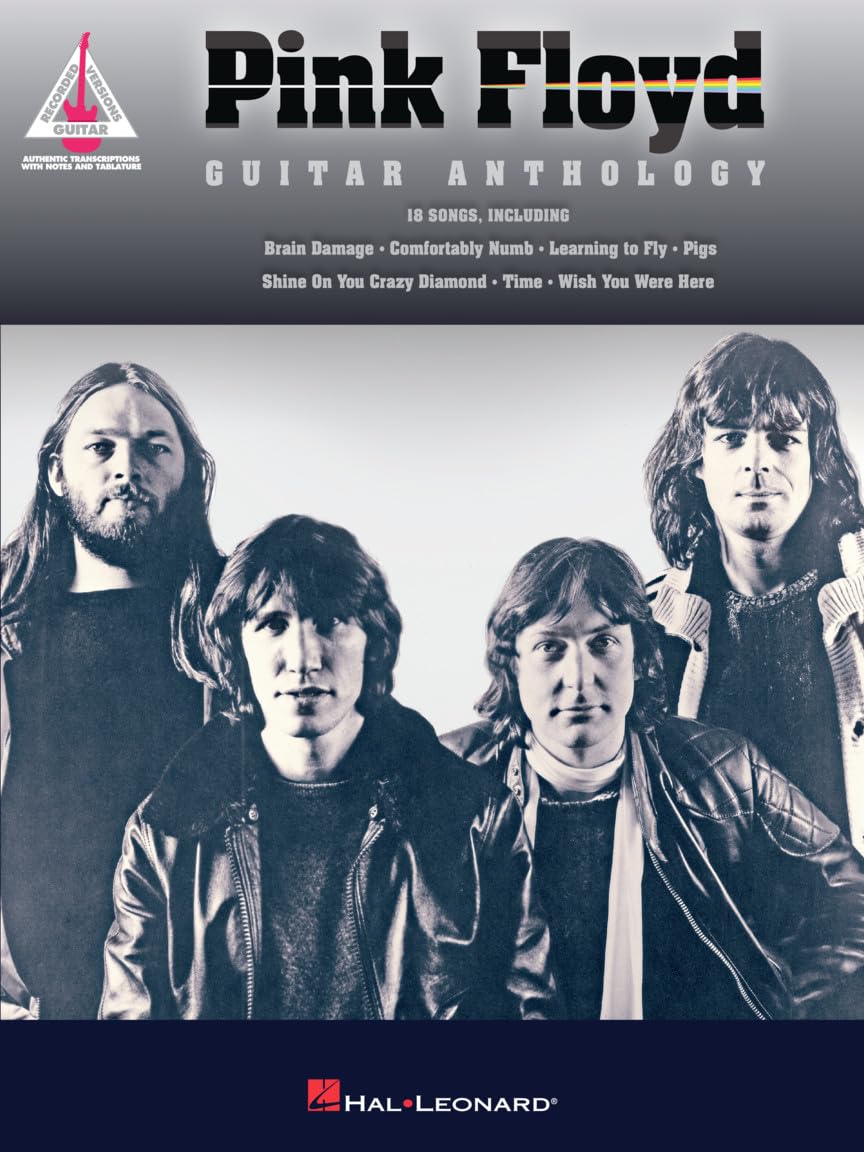 Pink Floyd – Guitar Anthology | Guitar Recorded Versions Songbook | 18 Note-for-Note Transcriptions with Tablature | Hal Leonard Sheet Music | Rock ... Advanced Players (Recorded Versions Guitar)