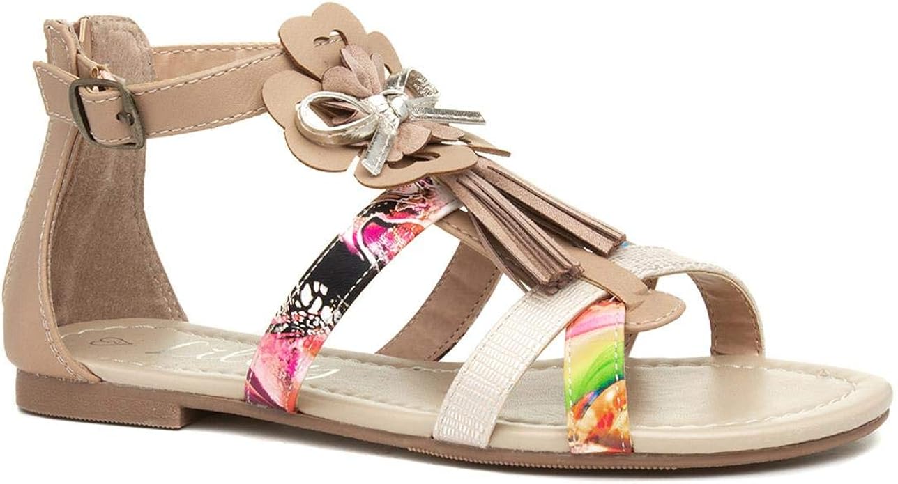 nude girls sandals