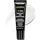 KAZIPA Instant Eye Tightener Cream, Temporary Under Eye Firming & Lifting Cream Anti Aging For Dark Circles,Wrinkles, Fine Lines, Undereye Bags Treatment And Puffiness Removal,1 Fl Oz