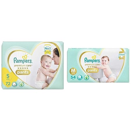 pampers premium care pants medium 54