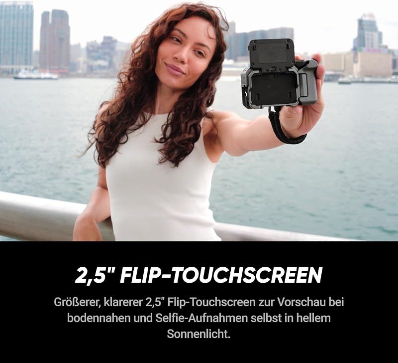 Ace Pro 2 Xplorer Bundle Schiefergrau - 8K Action-Cam, Doppel-Akku