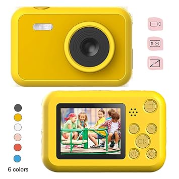 WOWOGA Cámara Digital Deportiva para niños Cámara portátil de 2.0 ...
