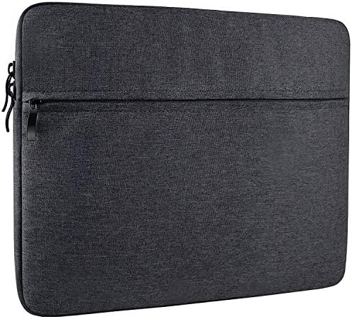 laptop sleeve 13-13.3 inch,Waterproof Fabric Lightweight Shockproof Protective/Notebook Computer Pocket Case/Tablet iPad Tab Bag with Accessory Pocket Compatible Asus/Dell/Toshiba/HP/Acer/Sony-(Grey)