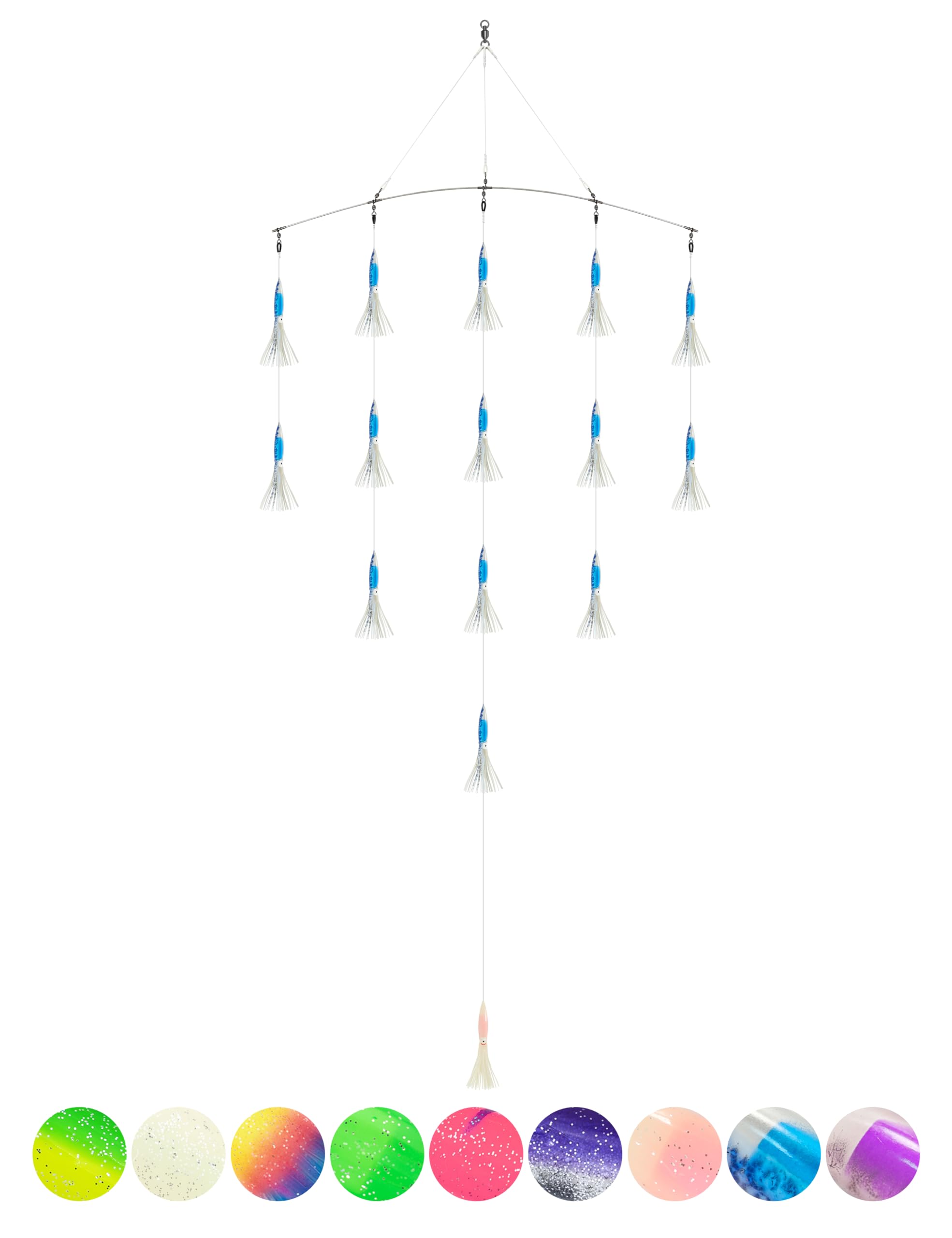 BLUEWING 36" Upgraded Fishing Spreader Bar