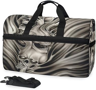 Skull duffle bag Clearance