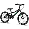 AVASTA Bilbo 18 20 Inch Kids Bike for Boys Girls 5-10 Years Old, Retro Style High Carbon Steel Bicycle with Adjustable Handlebars and Seat, Dual V-Brakes, Kickstand, Multiple Colors