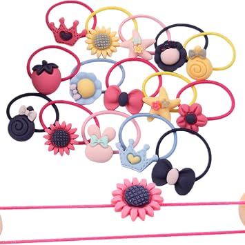 Cuhair 20 Pcs Mélange Mignon Dessin Animé Fleur Dessin Animé