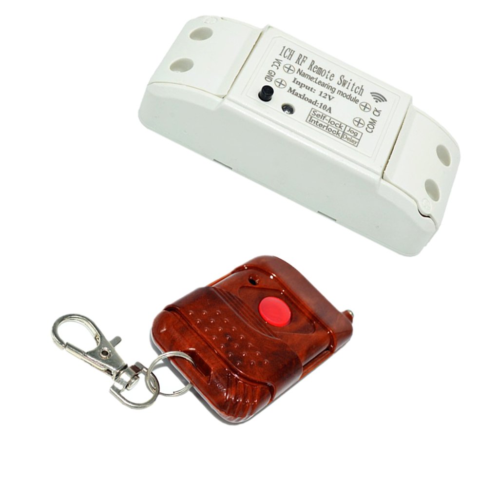 Buy 433Mhz Wireless RF Switch Long Range 12V 1Channel Wireless Remote