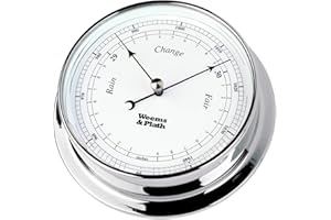 Weems & Plath Endurance Collection 125 Barometer (Chrome)