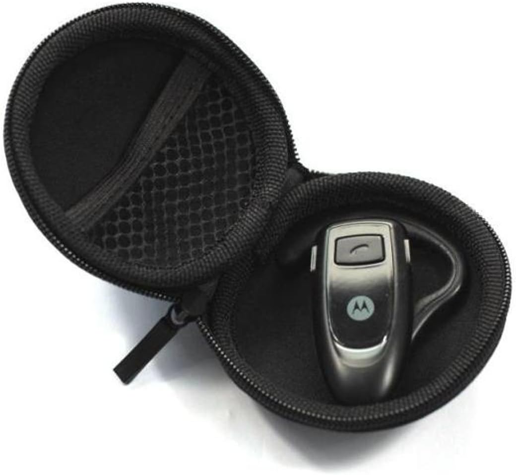 New Good Quality Case Pocket Size Holder for Bluetrek Tattoo Tattoo+ Sugar Metal Evolution Metal Evolution for iPhone X3 Pro X3pro Crescendo Duo Stereo Mini S21 X2 E2 G2 G3 Y22 Bizz Blue Trek Bluetooth Headset Protect Save Earhook Earbud Accessory
