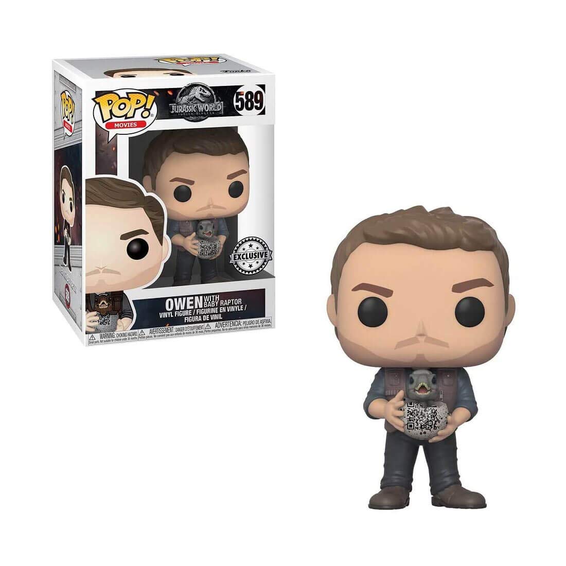 funko pop jurassic park velociraptor