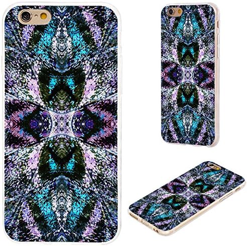 iPhone 6s Plus Case,iPhone 6 Plus Case,VoMotec [Cute series] Anti-scratch Slim Flexible Soft TPU Protective Shell Cover Case For iPhone 6 6s Plus 5.5,colorful Beautiful butterfly wing