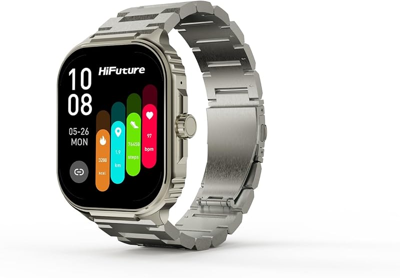 Smartwatch Ultra 3 Pro AMOLED, IP68 e 10 dias de Autonomia, Prata