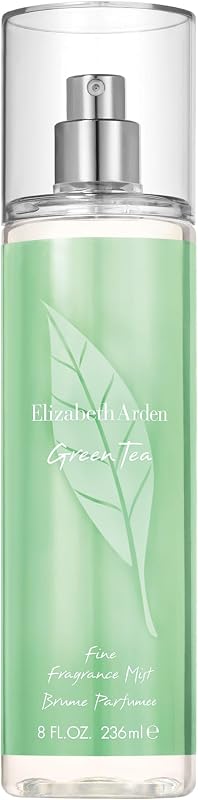 Elizabeth arden green tea fine fragrance mist, spray de fragrância corporal para mulheres, aroma fresco e frutado, 236 ml