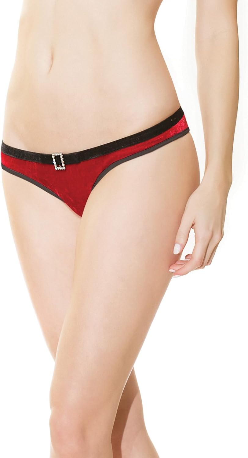 Coquette Womens Crotchless Panty