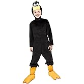 Looney Tunes: Daffy Duck Costume for Kids by Rubies, Unisex Small