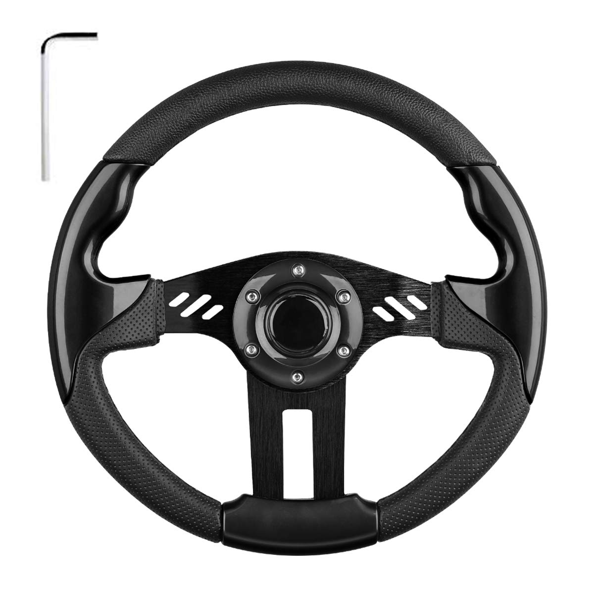 Buy LEAPGO Golf Cart Steering Wheel Or Adapter Hub For Golf Cart Club 