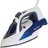 Kenmore Digital Power Steam Iron For Clothes, Stainless Steel Soleplate, Digital Temperature Control, 9 Fabric Presets, 1725W