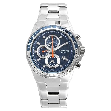 Octane Chronograph Blue Dial Mens Watch-90085KM03