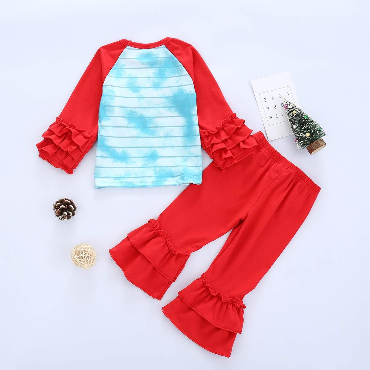 baby girl ruffle bottom pants