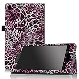 Famavala Case For Fire HD 8 2016 ( 6th Generation ) , Folio PU Leather Case Cover with Auto Sleep / Wake For 8