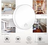 ELRO FS4610 6-Pack Ultra Thin Smoke Alarm 10 Year Battery EN14604 White view 2