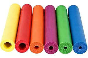 AFXGUSD 6 Pieces of Foam Handle Sleeves, Easily Cut to Size, for Handles on Cutlery, Spoons And Silverware