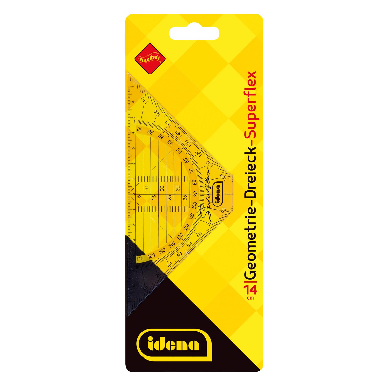 IDENA Superflex 602083 – Protractor, 16 cm — image 1
